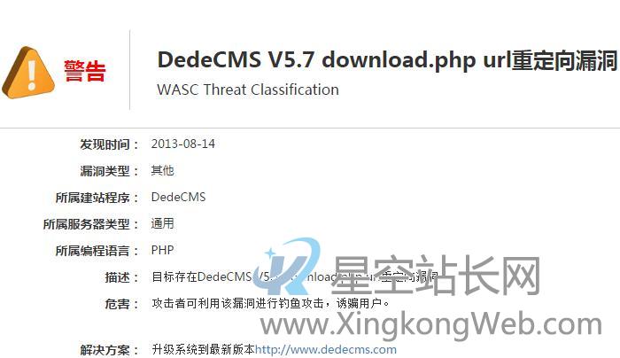 360检测织梦系统dedecms重定向漏洞的解决方案