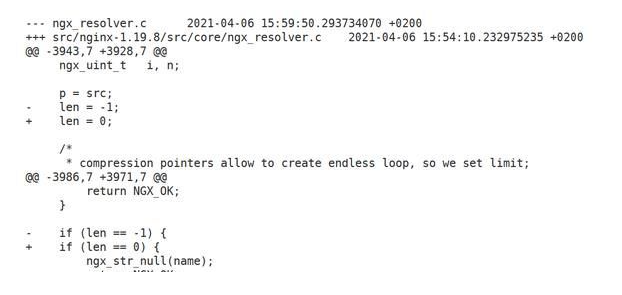 Nginx 高危漏洞CVE-2021-23017 分析