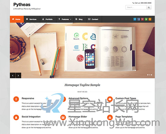 免费WordPress主题，收集整理的100款免费WP主题