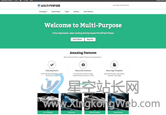 免费WordPress主题，收集整理的100款免费WP主题