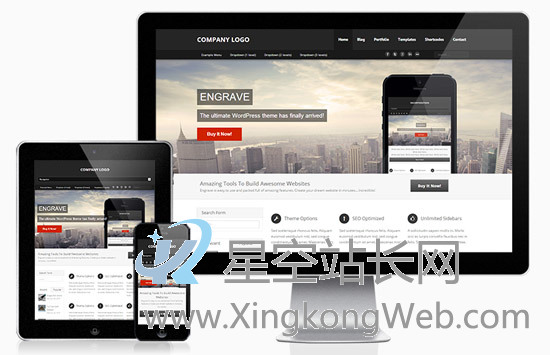 免费WordPress主题，收集整理的100款免费WP主题