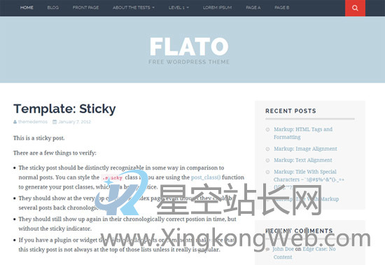 免费WordPress主题，收集整理的100款免费WP主题