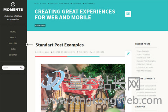 免费WordPress主题，收集整理的100款免费WP主题