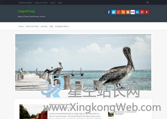 免费WordPress主题，收集整理的100款免费WP主题