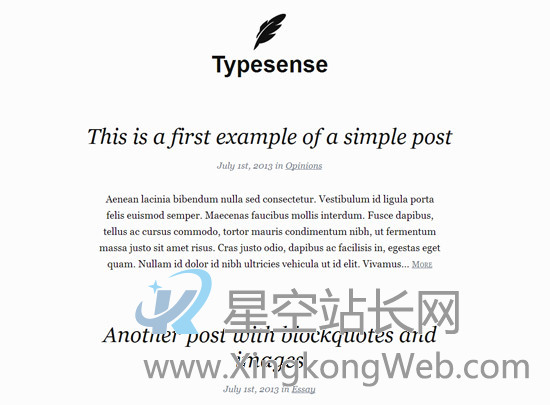 免费WordPress主题，收集整理的100款免费WP主题