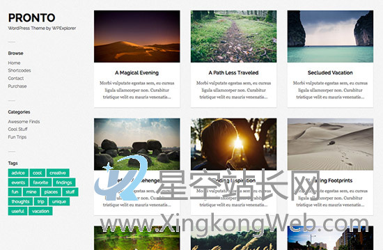 免费WordPress主题，收集整理的100款免费WP主题