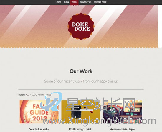 免费WordPress主题，收集整理的100款免费WP主题