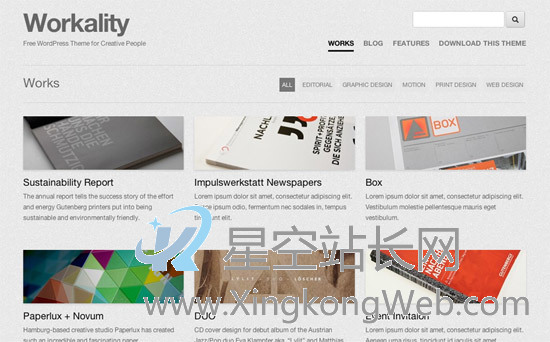 免费WordPress主题，收集整理的100款免费WP主题