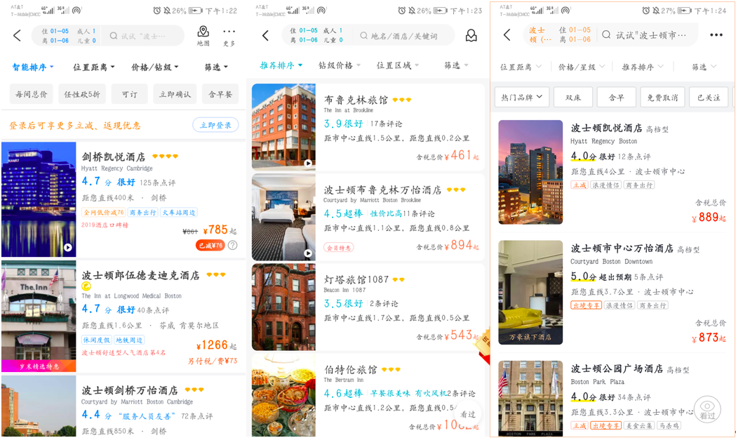 旅游APP竞品分析报告:携程vs去哪儿旅行vs飞猪出境游