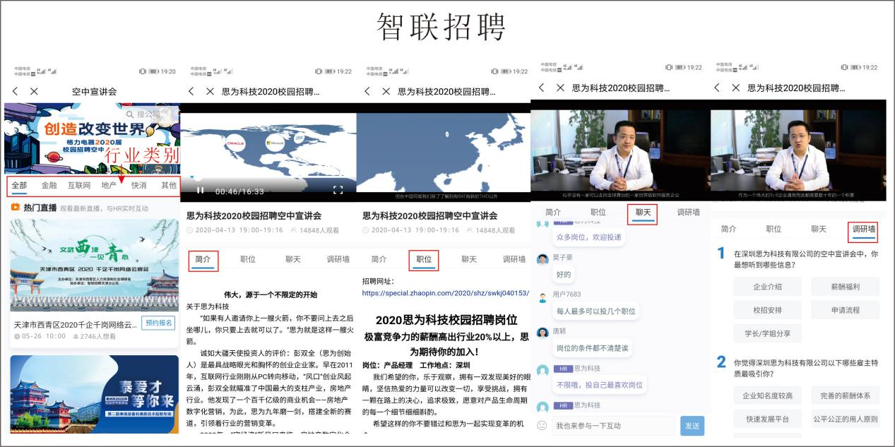 竞品分析:智联招聘、实习僧、拉勾招聘、大街网