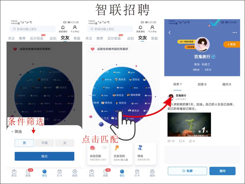 竞品分析:智联招聘、实习僧、拉勾招聘、大街网