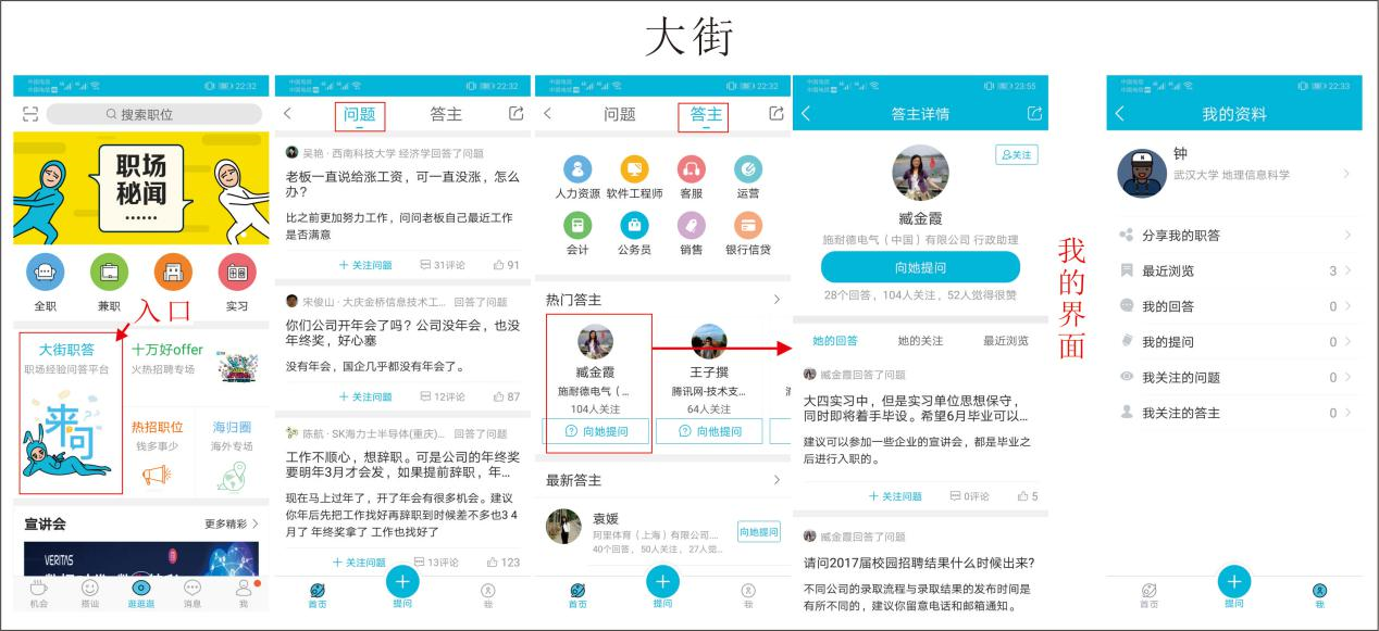 竞品分析:智联招聘、实习僧、拉勾招聘、大街网