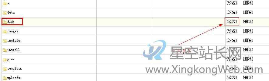 修改织梦网站管理后台地址的两种方法