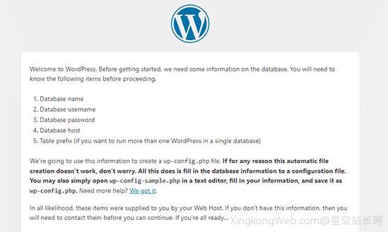 使用XAMPP本地搭建WordPress网站图文教程插图20 使用XAMPP本地搭建WordPress网站图文教程