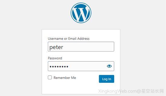 使用XAMPP本地搭建WordPress网站图文教程插图28 使用XAMPP本地搭建WordPress网站图文教程