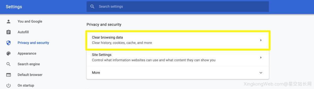 站长必备技能:浏览器缓存数据怎么清理?插图8 站长必备技能:浏览器缓存数据怎么清理?