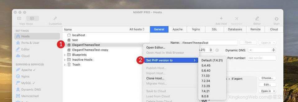 面向WordPress用户的MAMP Pro终极指南插图22 面向WordPress用户的MAMP Pro终极指南