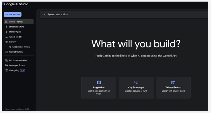 Google AI Studio 现可通过 ai.dev 域名直接访问