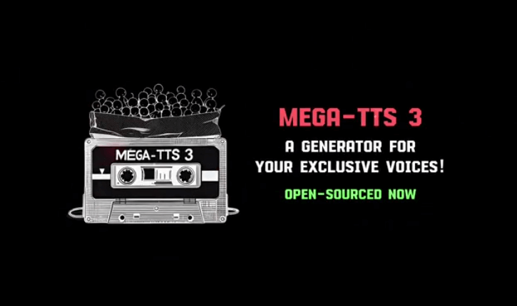 字节跳动在Hugging Face发布MegaTTS3:轻量化语音合成新突破