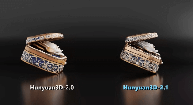 腾讯宣布混元3D 2.1大模型对外开源
