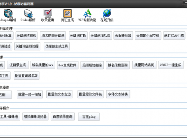 黑侠超级站群助手VIP版本