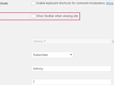 如何隐藏 WordPress 菜单管理栏